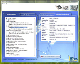 Hier ein Screenshot meiner Software, deutlich zu erkennen der VISTA Glass-Look