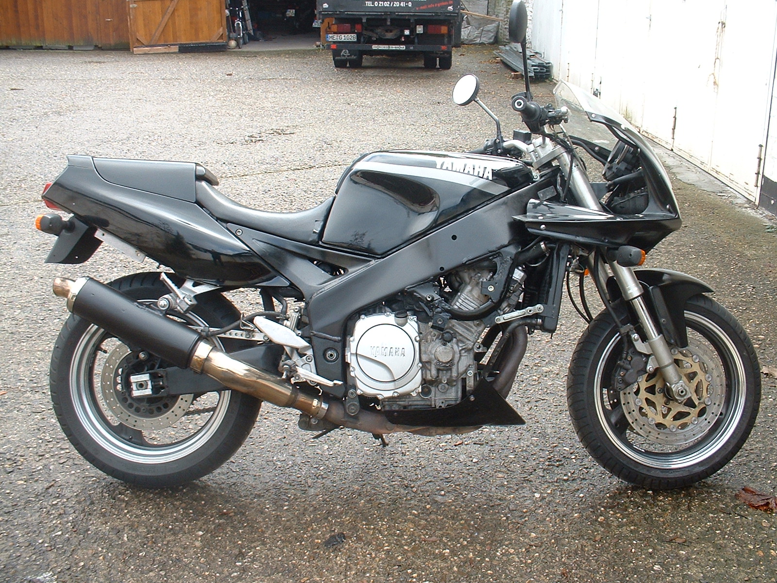 meine FZR, während der Restaurierung