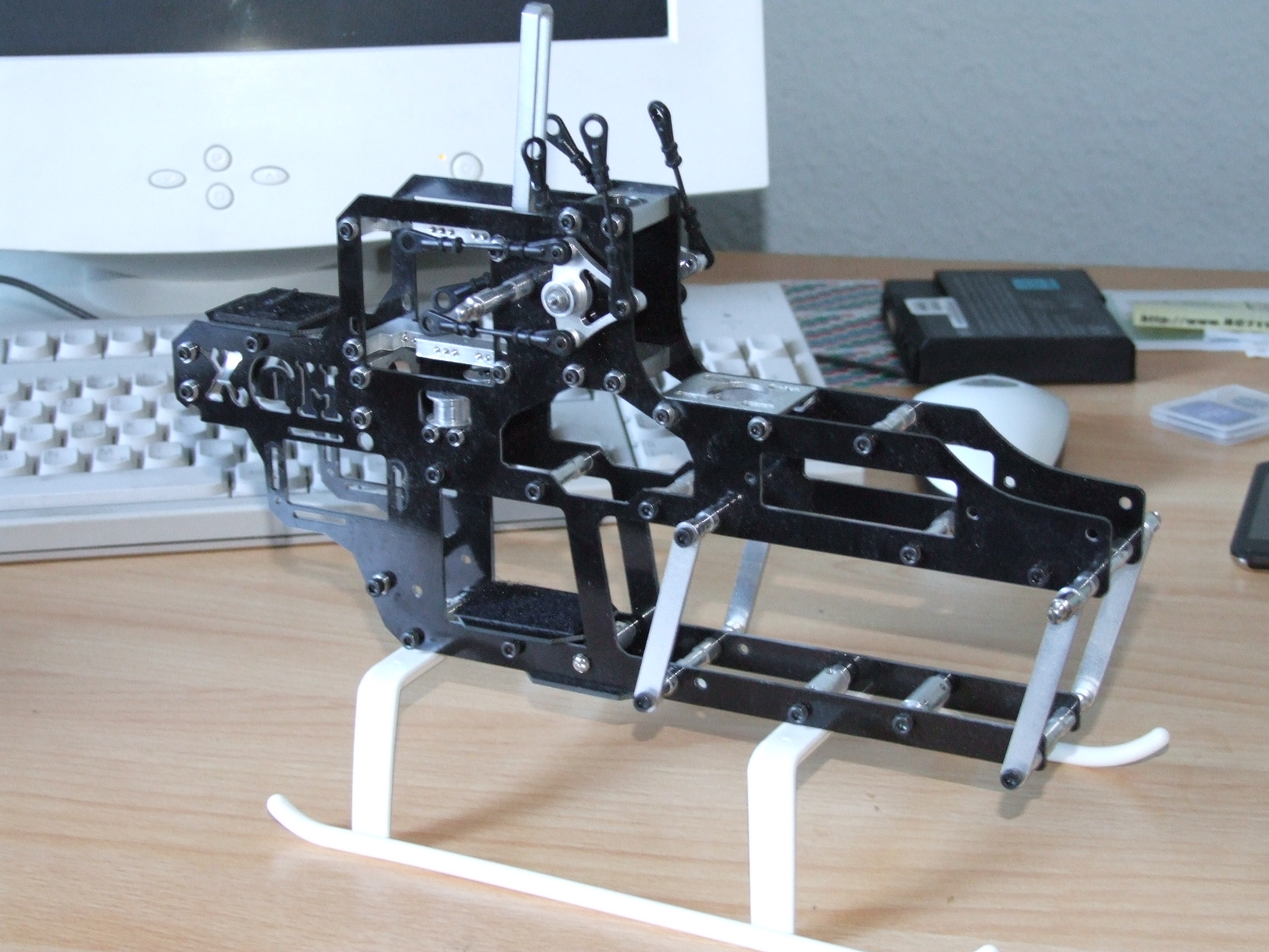 Das Chassis ohne Motor.