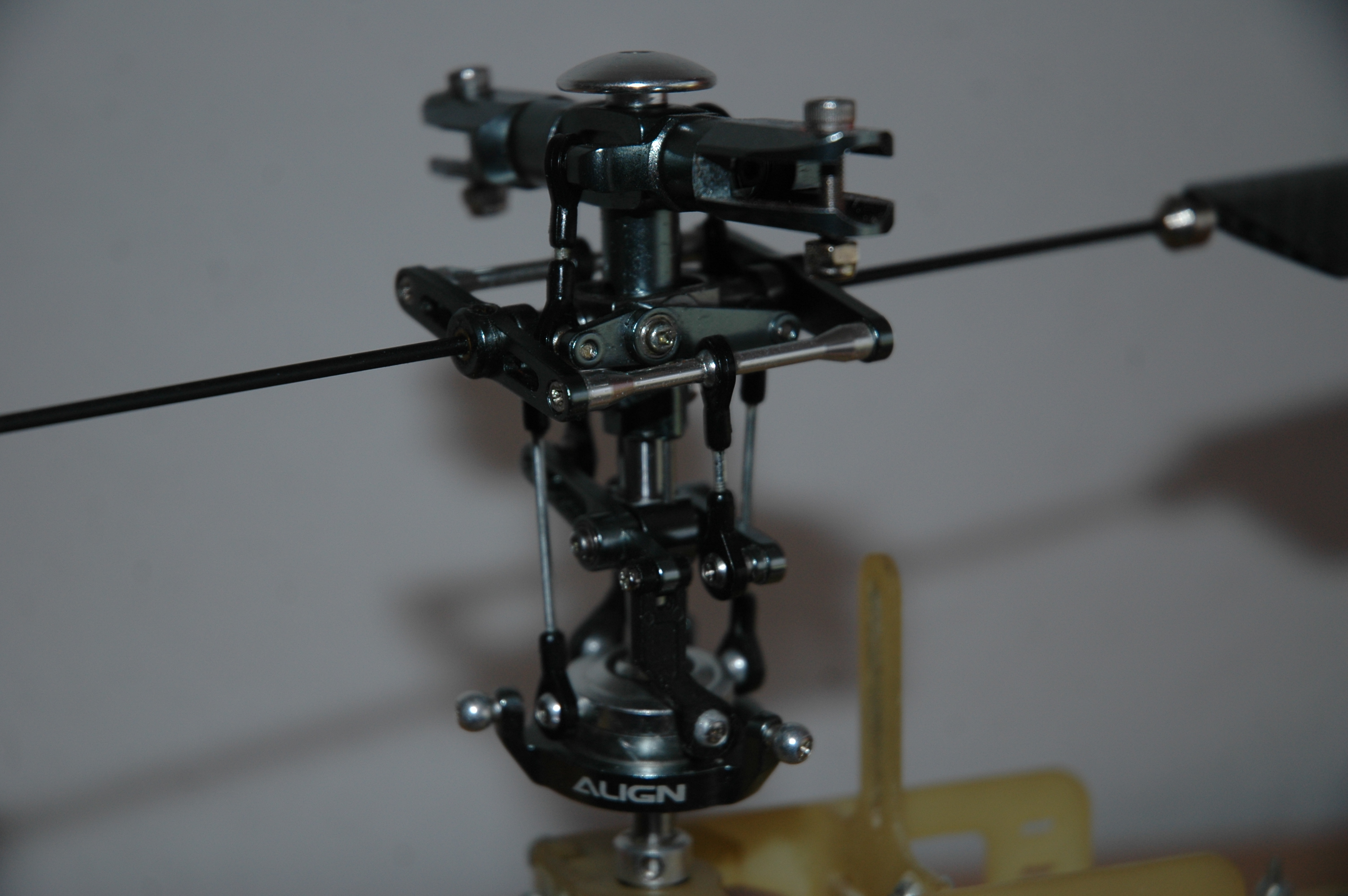 Alu Rotorkopf Align grau V1