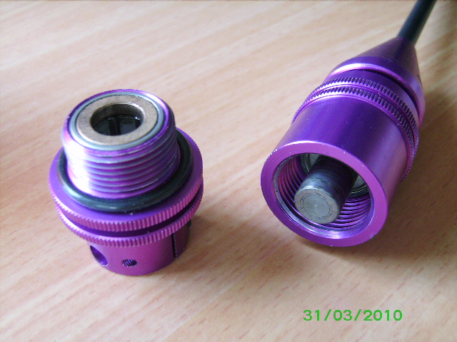 Starter ist zum Transport Teilbar...