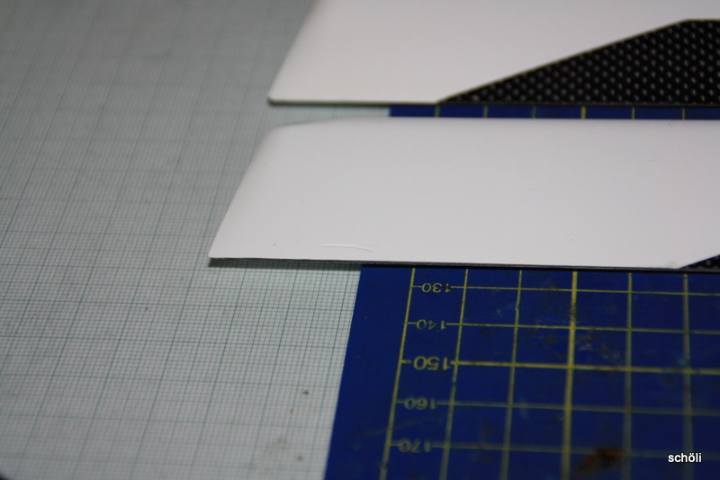 Response CFK, Gelcoat nicht perfekt