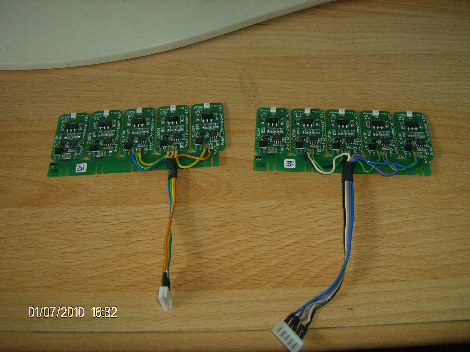 Aus einer Zeit, als ich noch mit dem Ultramat 12 geladen habe. Meine LiPo Checker.