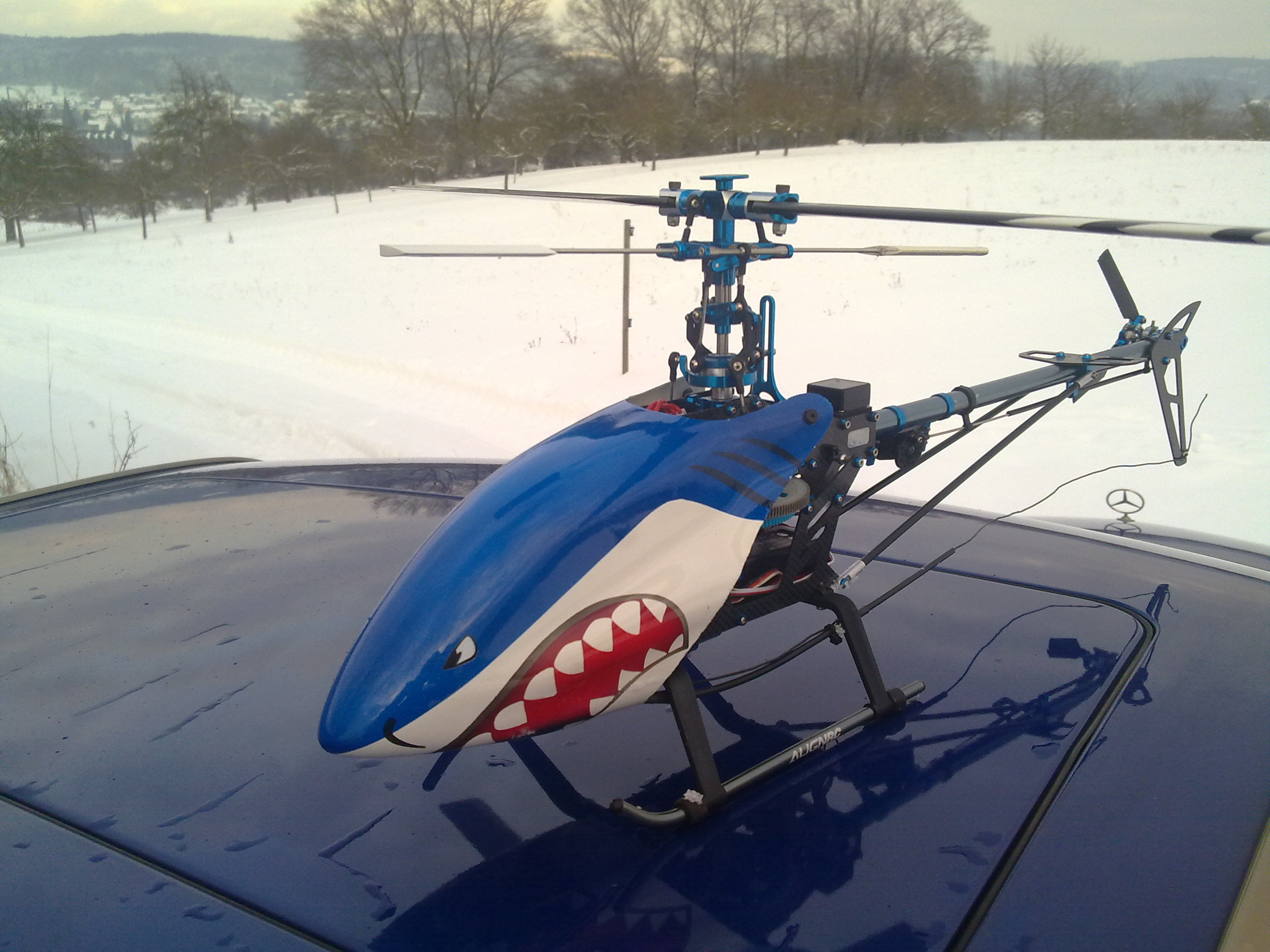 Den hab ich mit der großen gefangen!