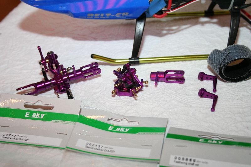 Aluupgradekit Hauptrotor