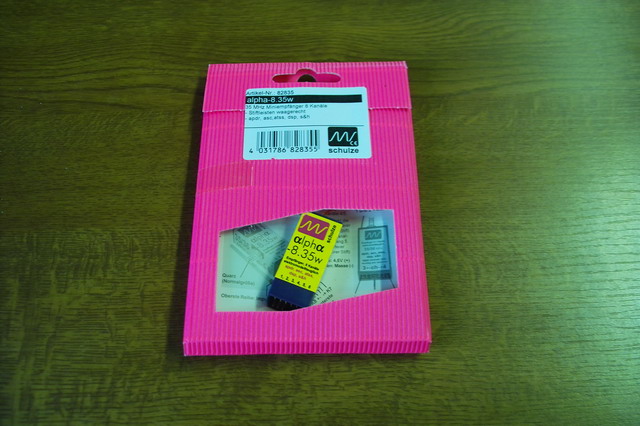 Empfänger Schulze alpha-8.35w, neu