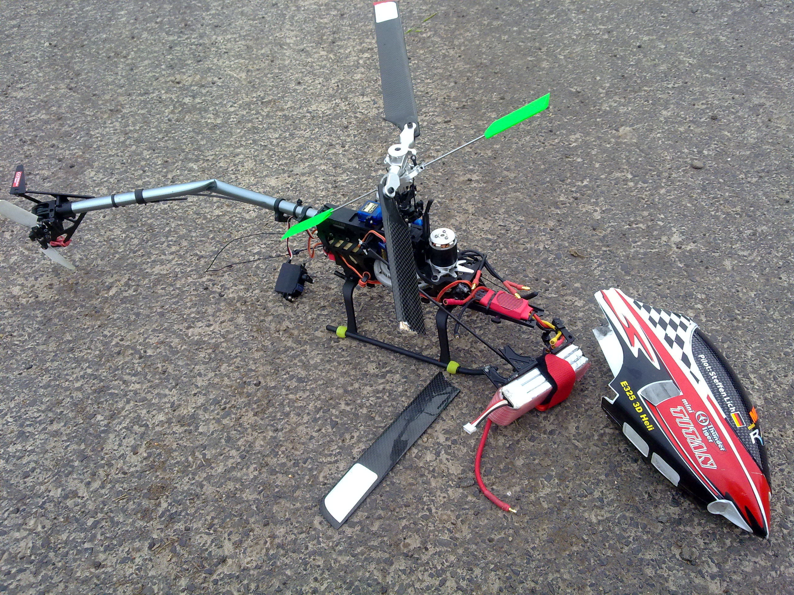 Mini Titan 1- Final Crash mit Paddeln