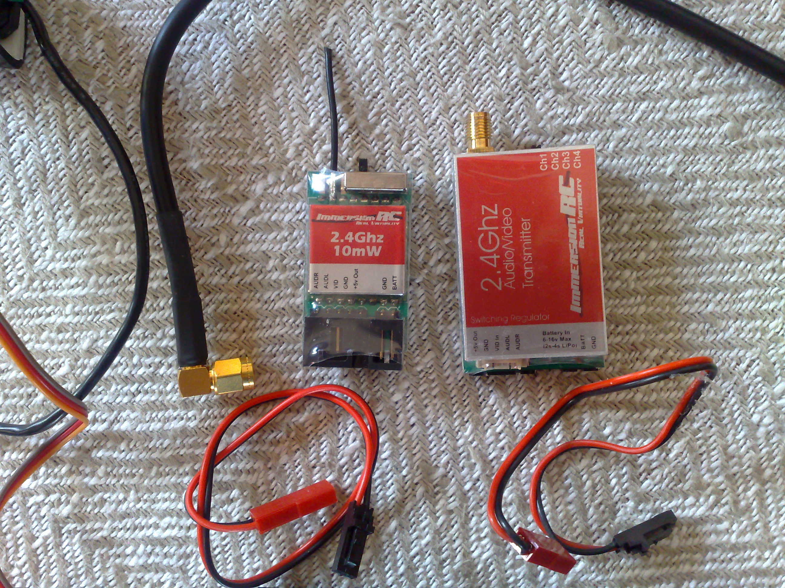 10mW und 500mW Sender