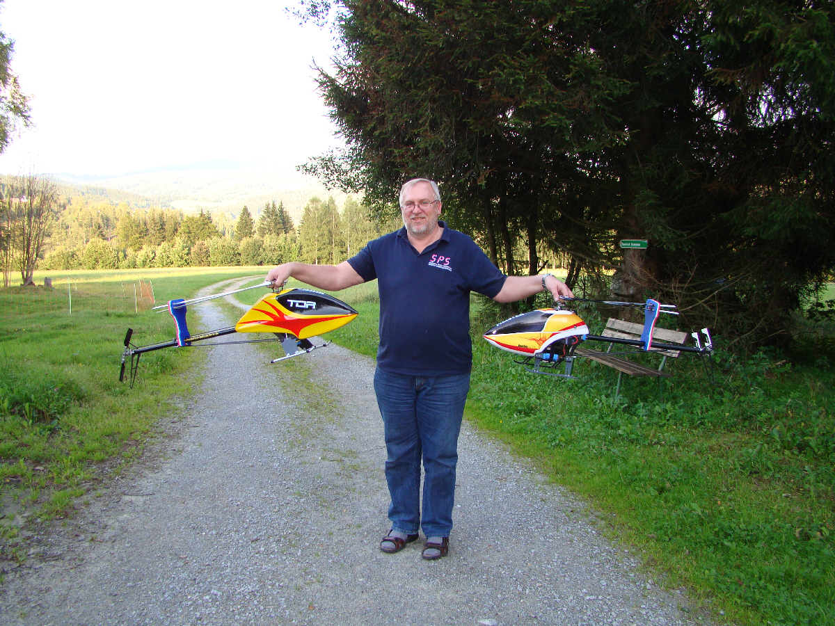 Vor dem Flug, TDR und Voodoo600