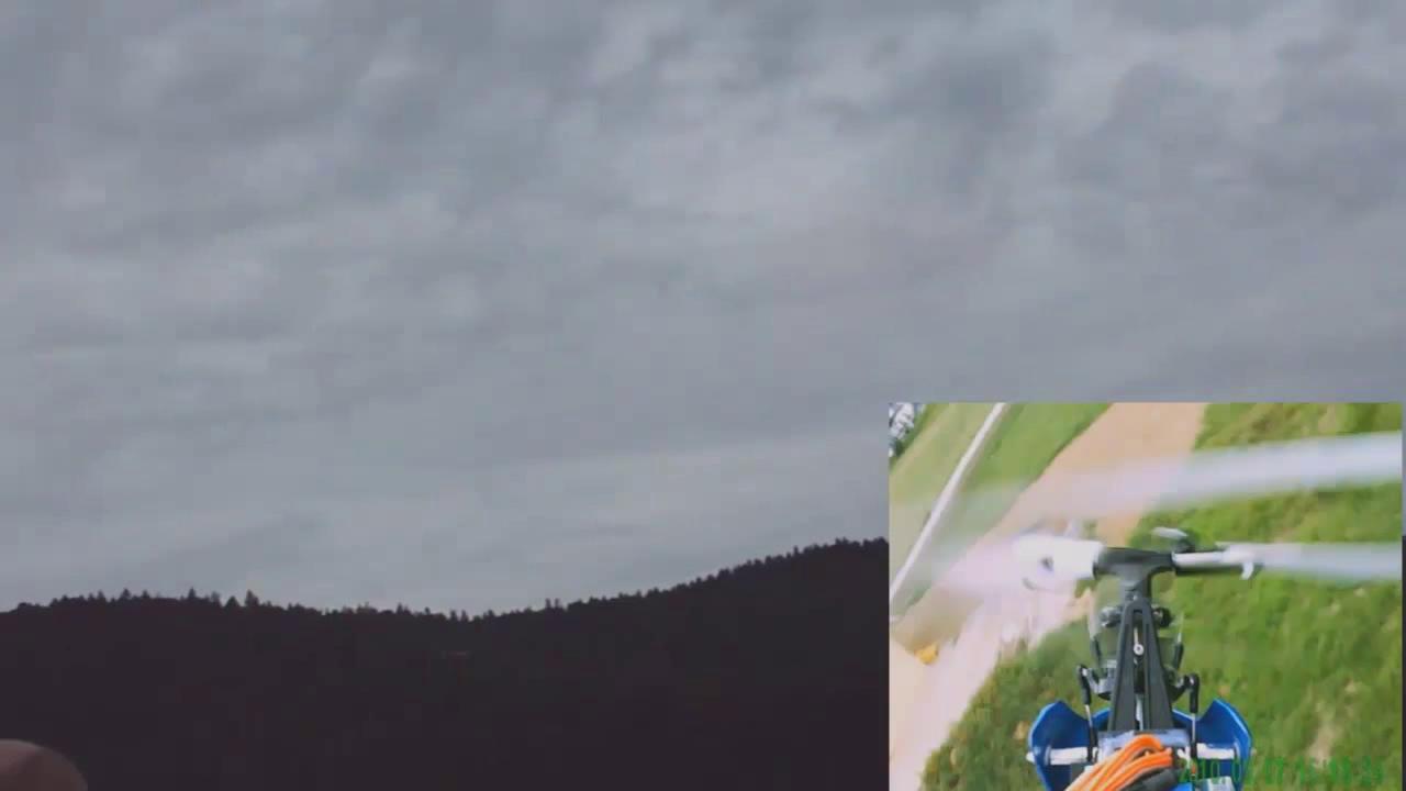 In sehr Kritischer Lage geht das Roll rechts zurück
