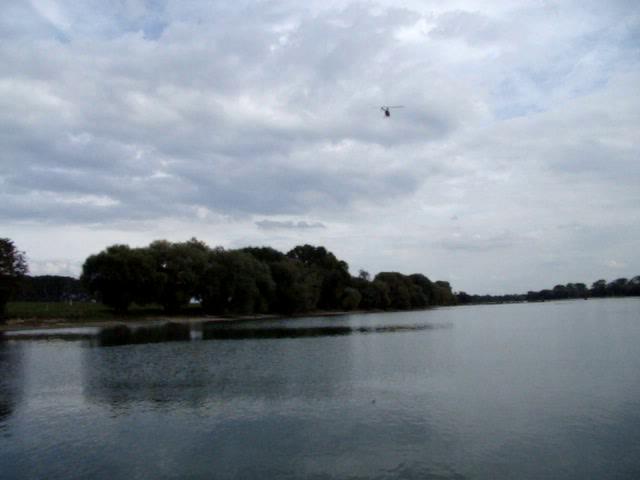 Beim Anflug auf den Hecht