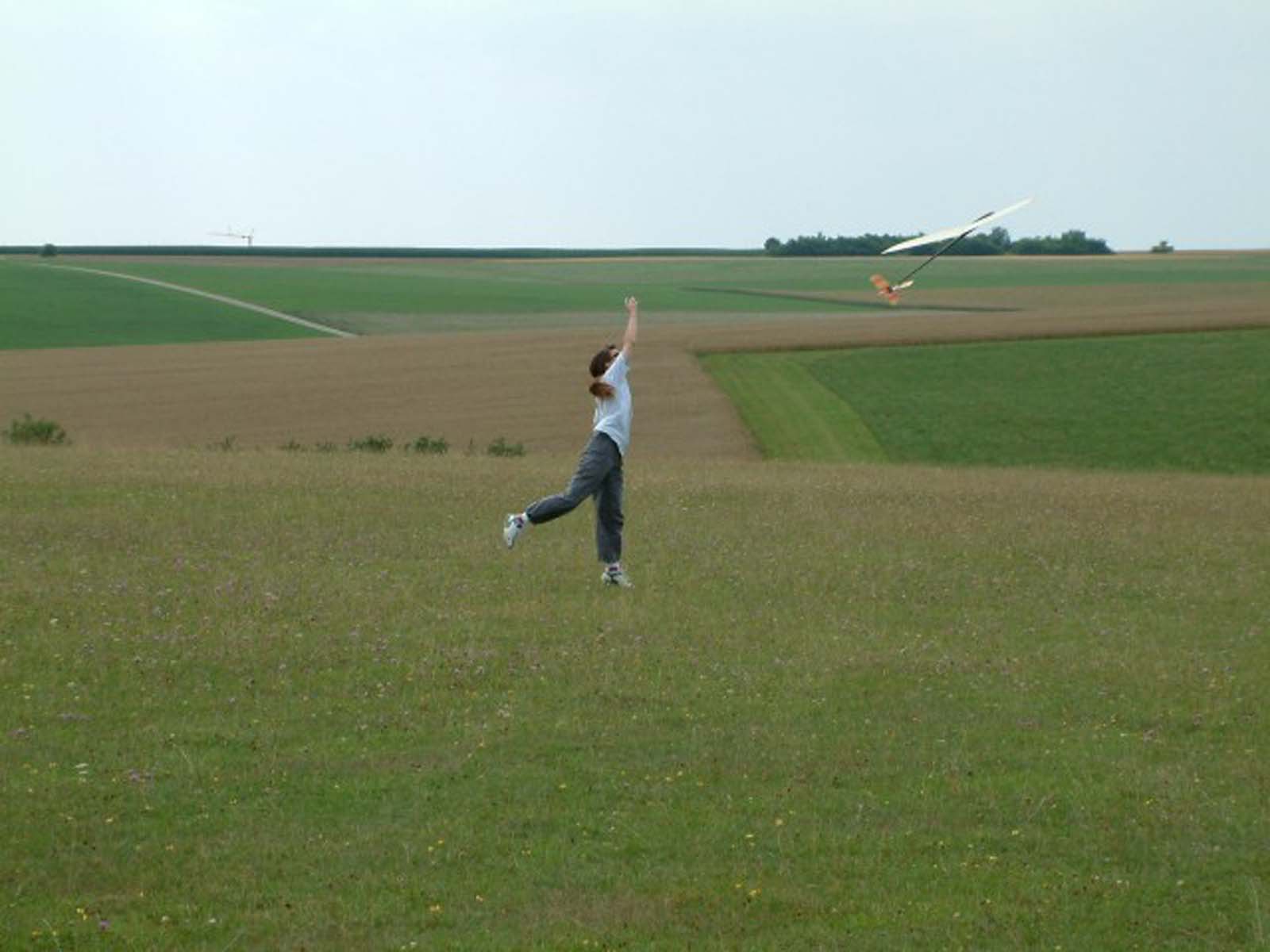 Meine Holde übt sich im SAL-Wurf