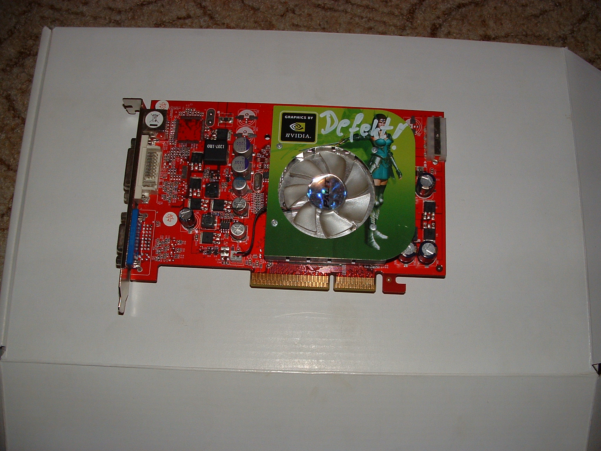 6600 GT AGP 256 MB DVI AGP TV Out