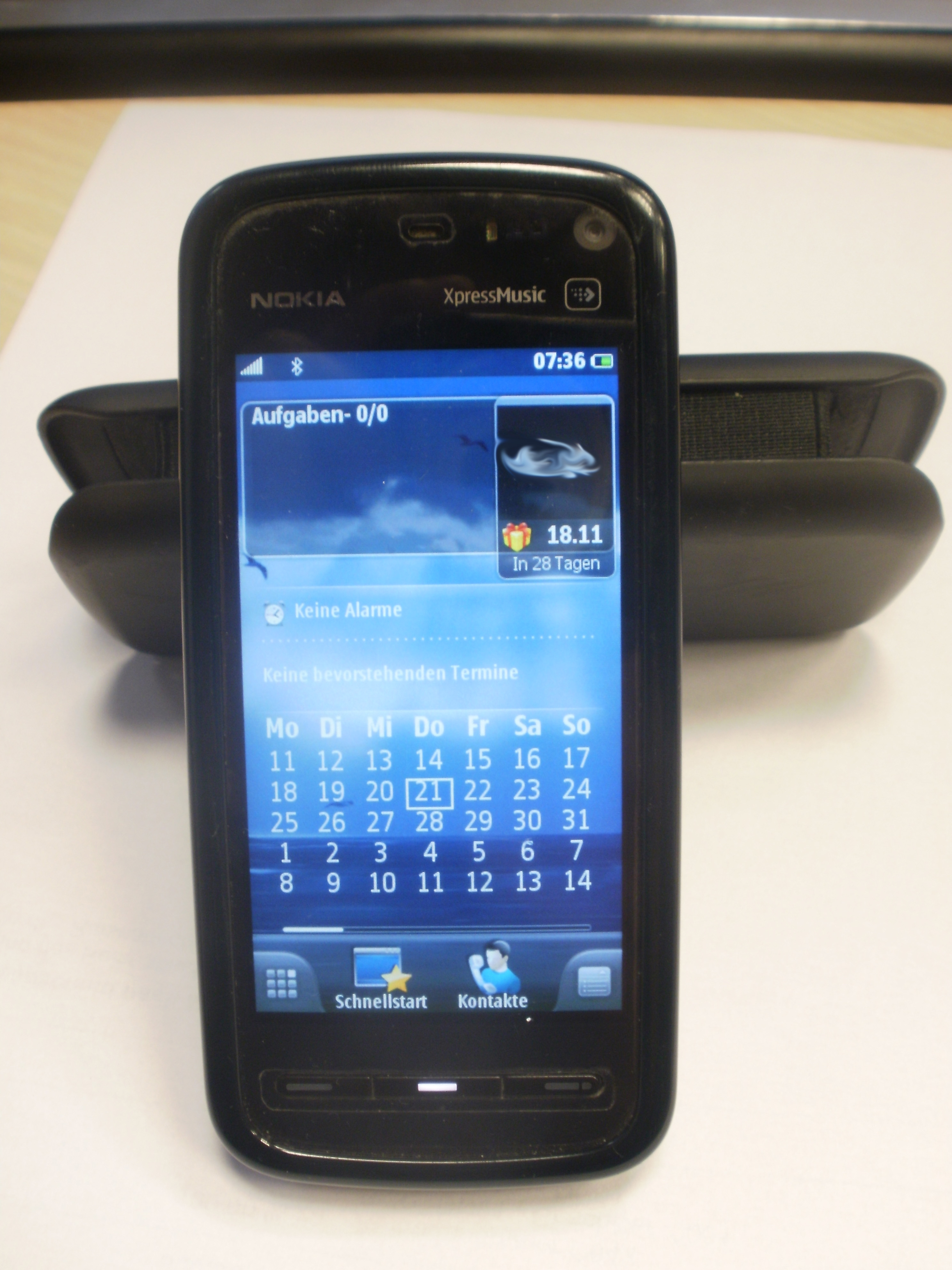 Kalender mit Geburtstagsmelder