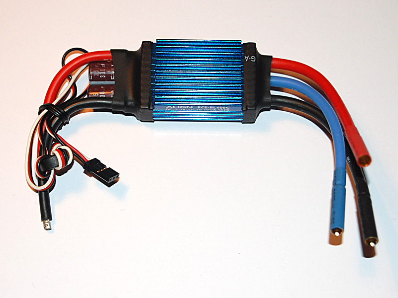 Mit 4 mm Goldkontakten motorseitig