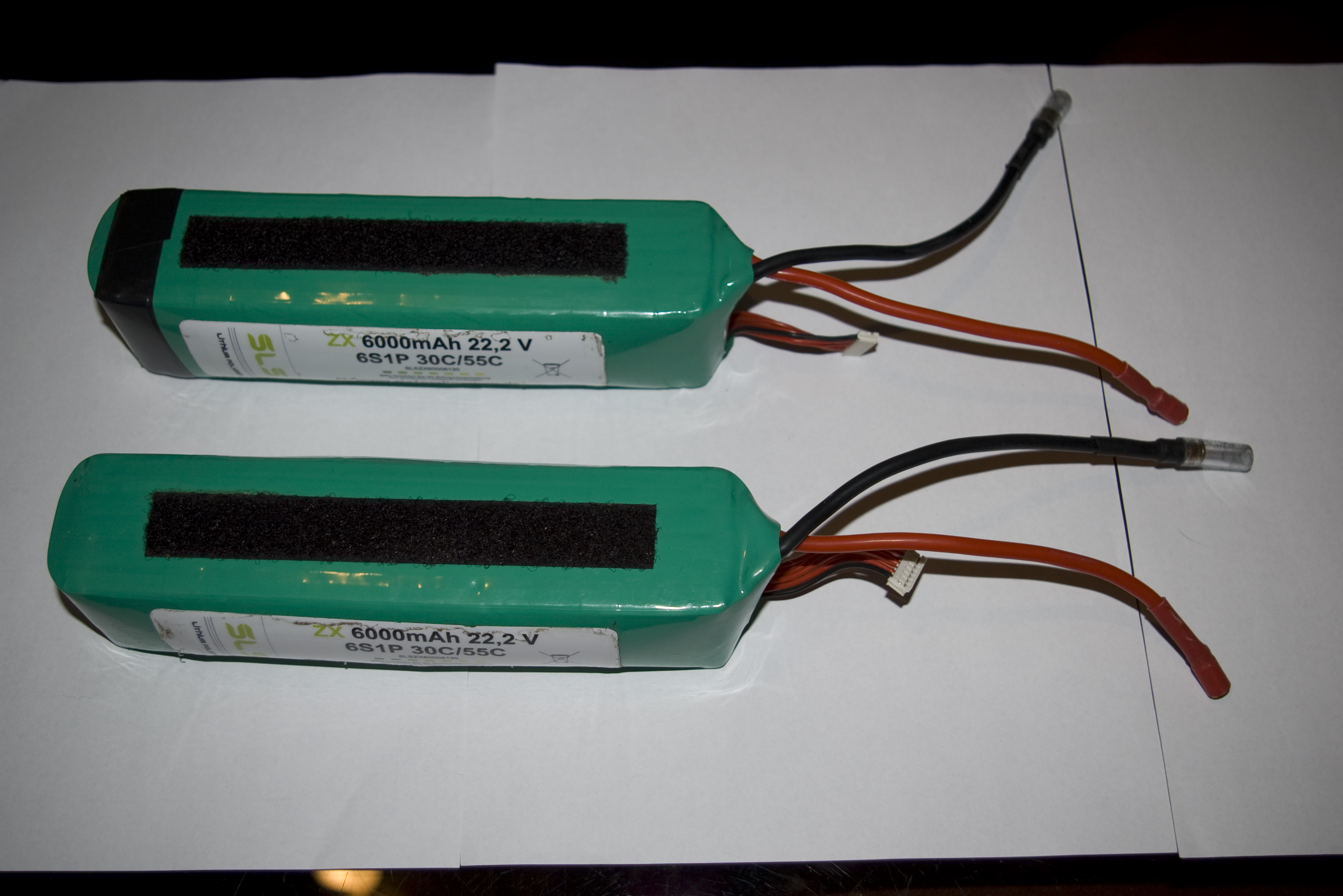 SLS ZX 6S1P 6000mAh 30C/55C oben