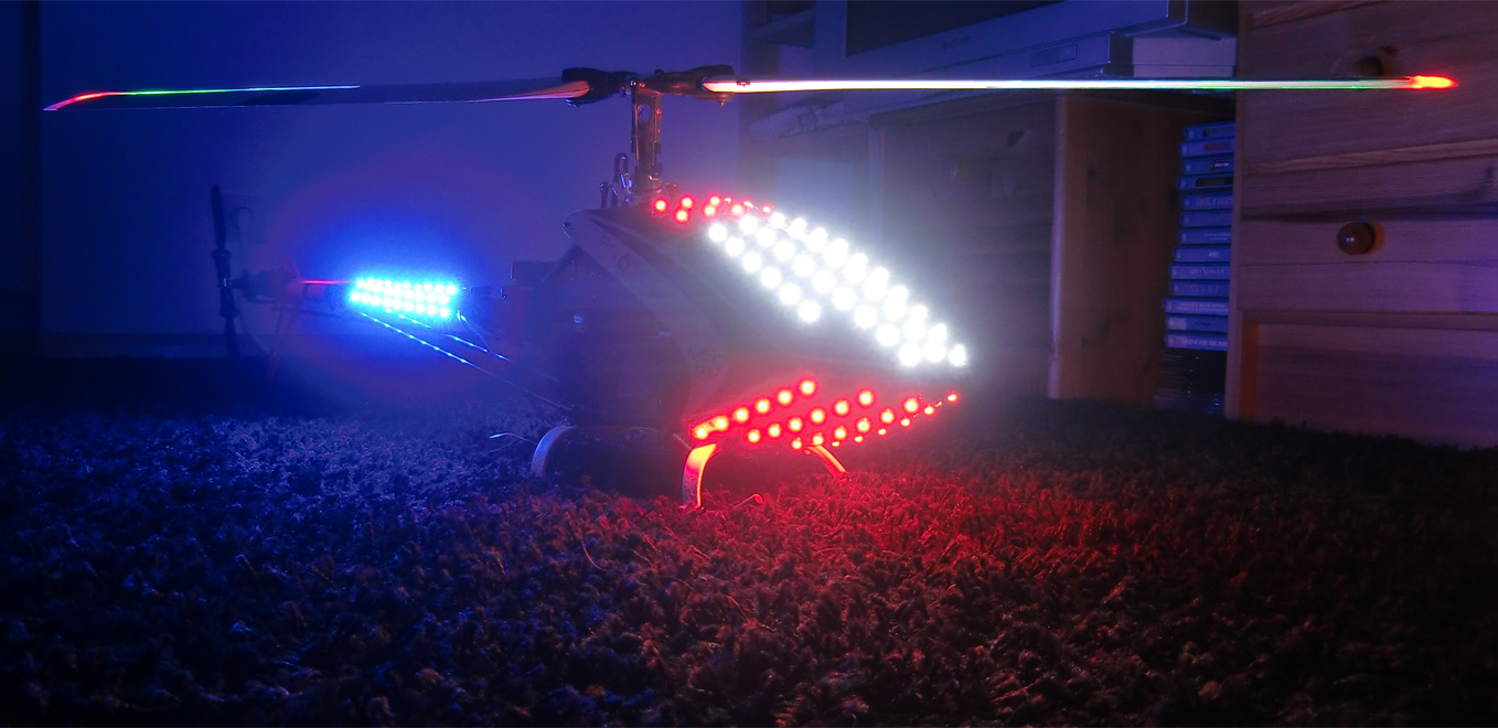 Prôtos, 168 LEDs und Torsion-Blades