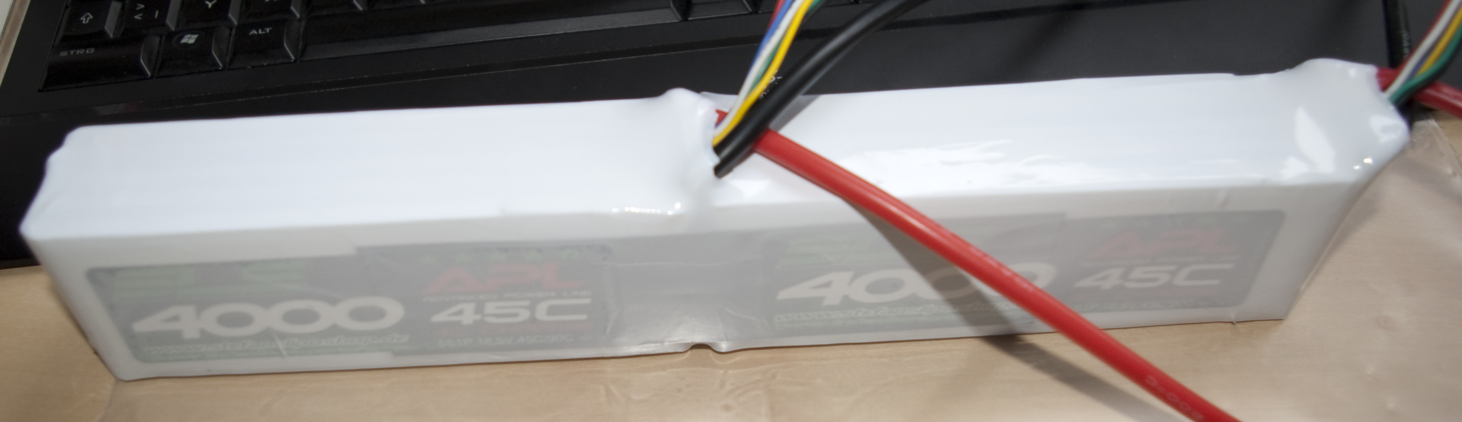 fertig geschrumpfter Pack
