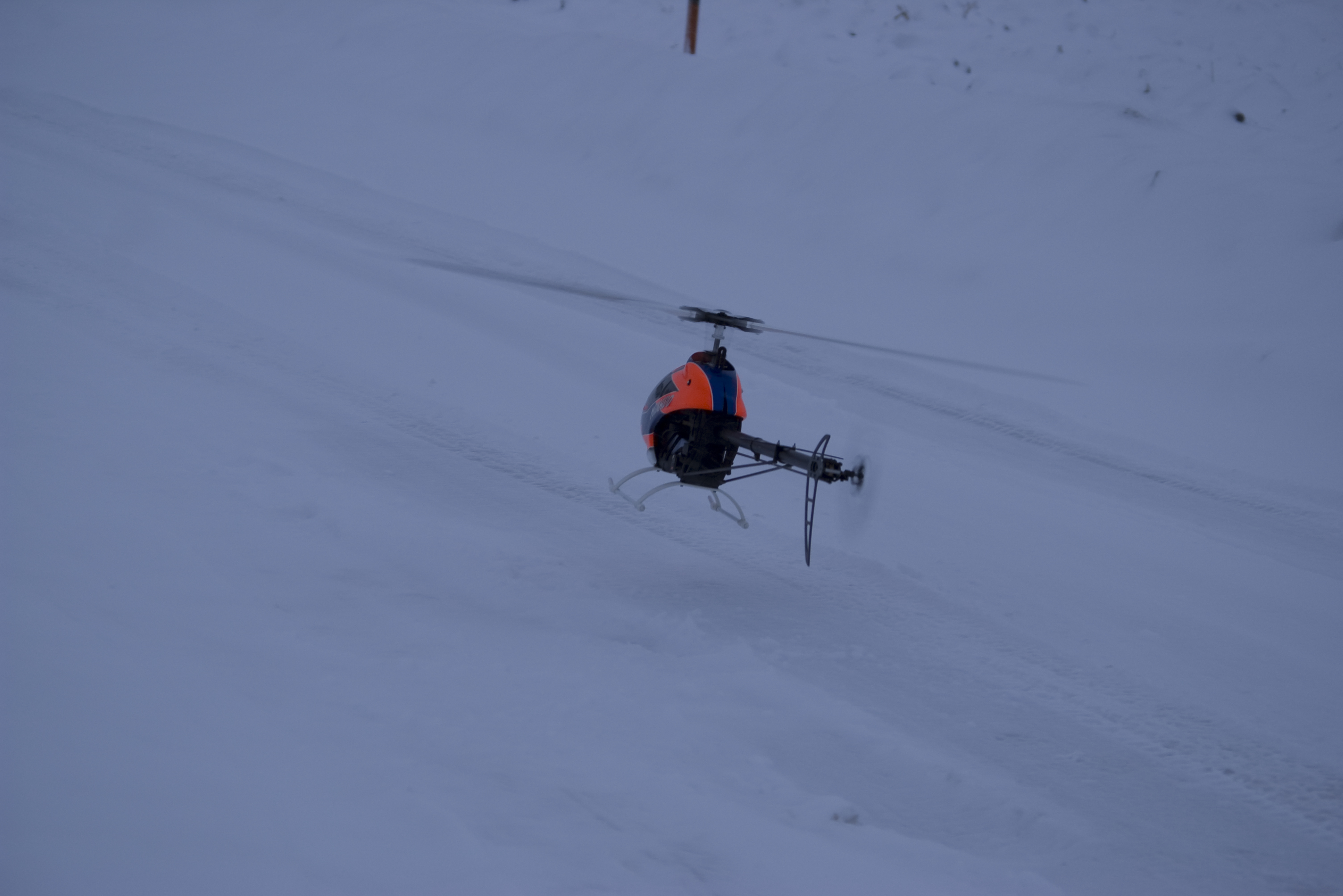 und die Landung nach 5min wegen Eisfingern und -funke :-D