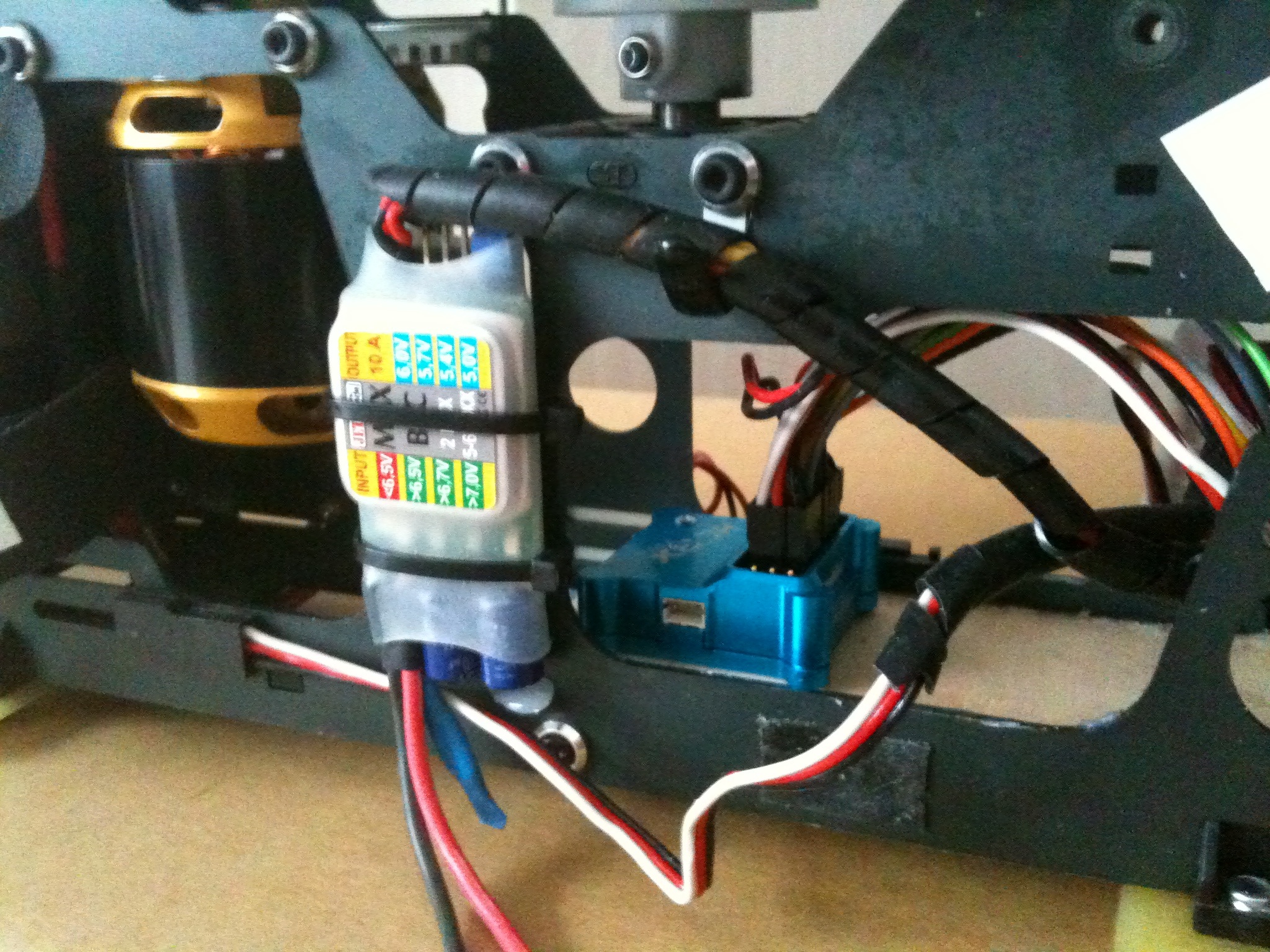 Mechanik ausgebaut mit HC3-X