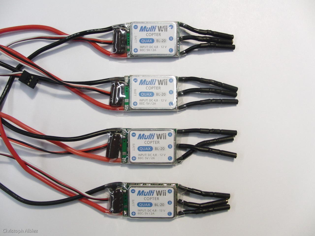 Meine 4 geflashten roxxys mit quax PPM software (17TP)
