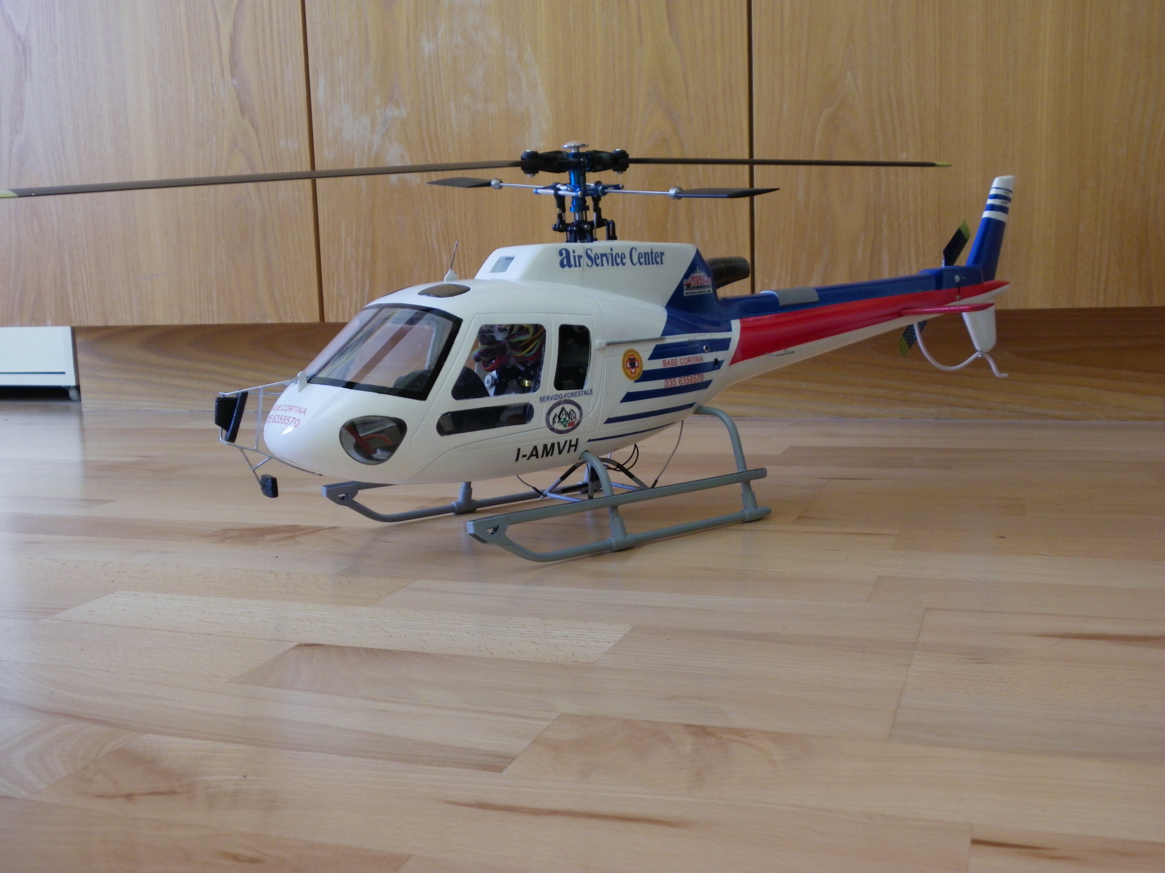 ...nach dem ersten Testflug...hurra, er lebt noch!:-)