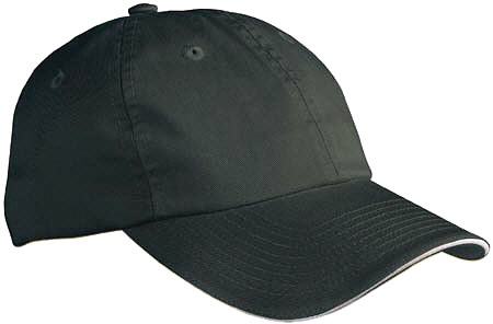 Sandwich Cap - Cap schwarz, Sandwich weiß