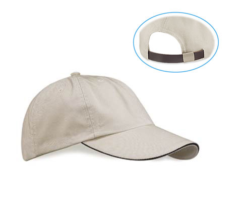 Sandwich Cap - Cap natur, Sandwich navy
