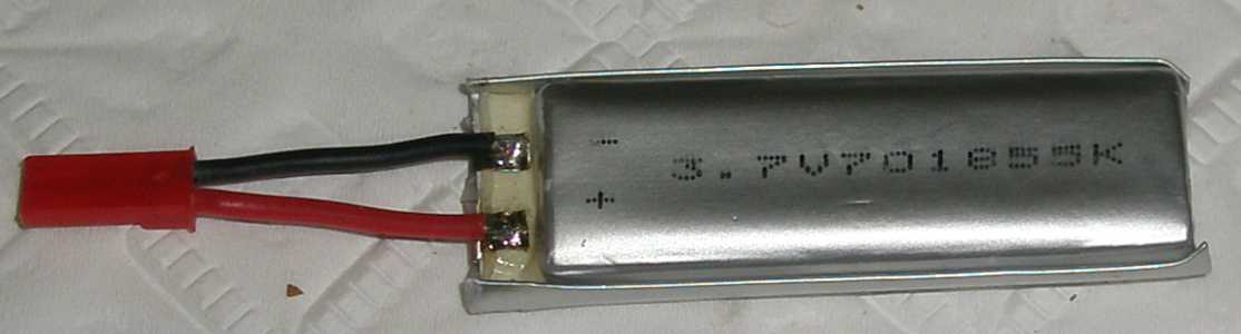 13g Akku 1S 600mAh