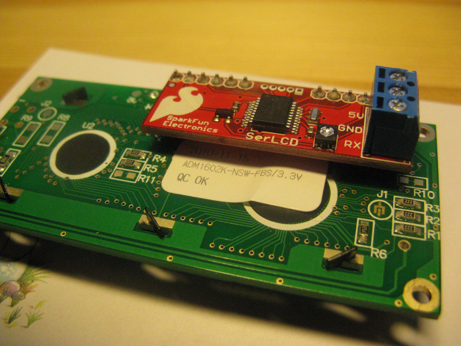 LCD Rückseite