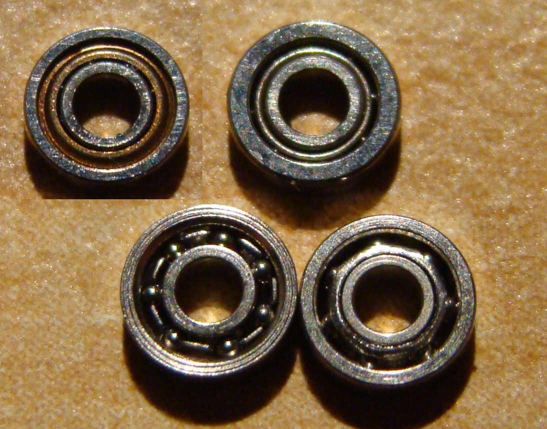 Oben original und unten Causemann Lager