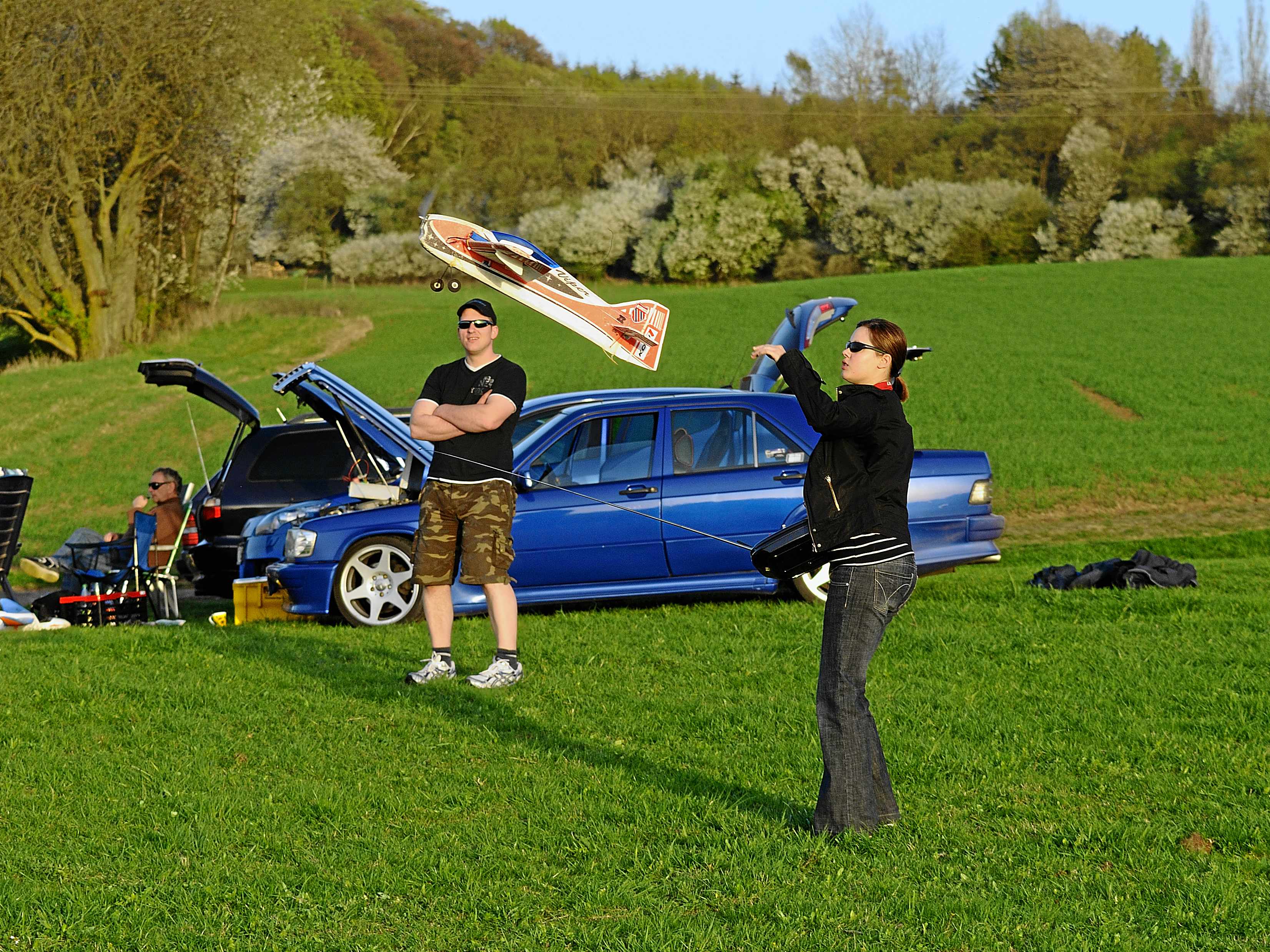 Viper ganz lässig gestartet