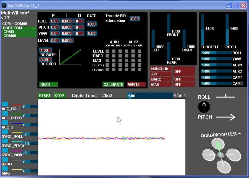 100kHz und auskommentierte Zeilen 1015ff