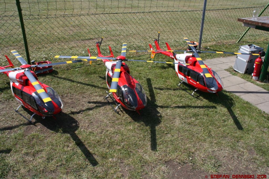 EC 145 im Rudel