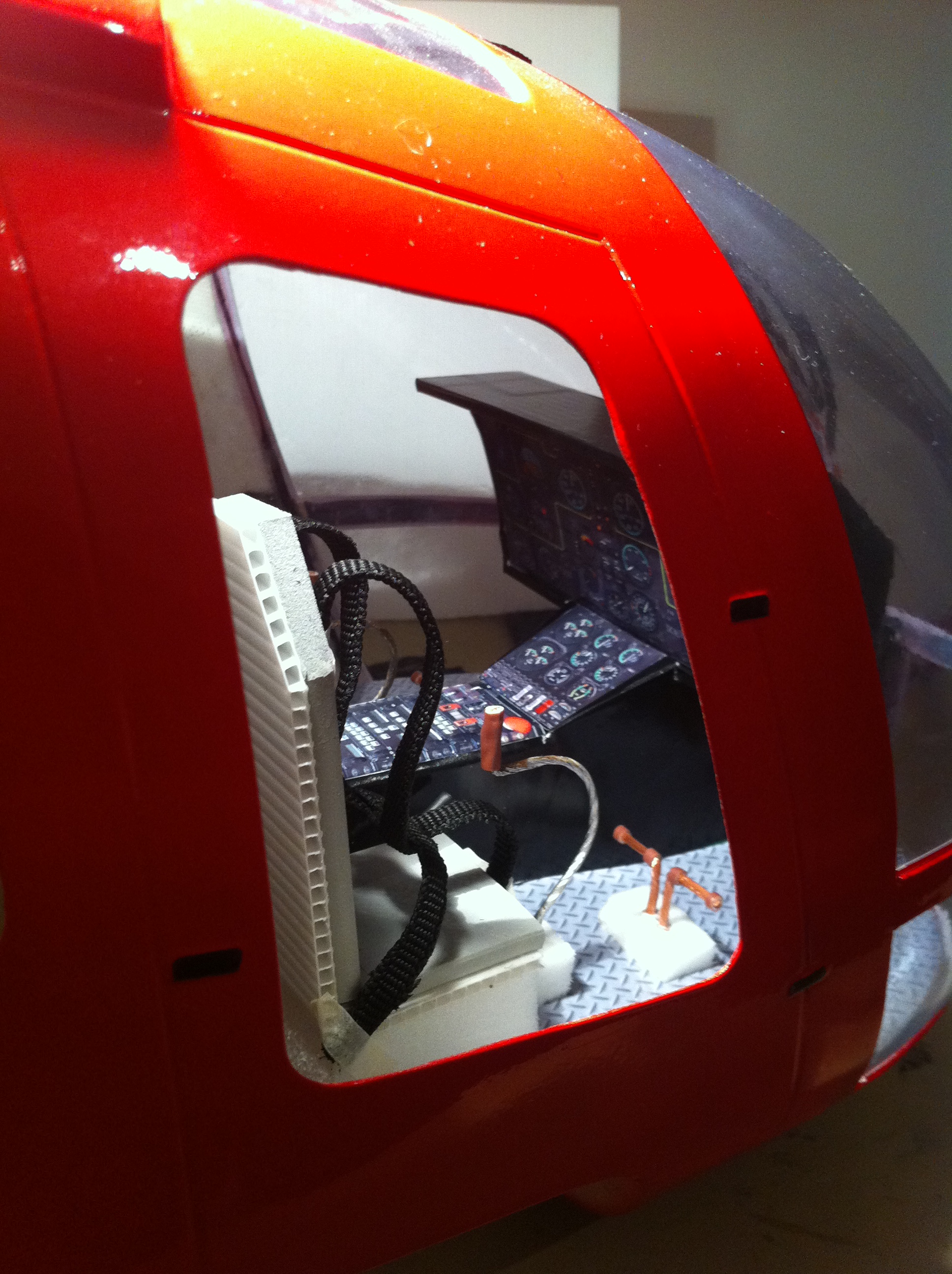 Eingebautes Cockpit
